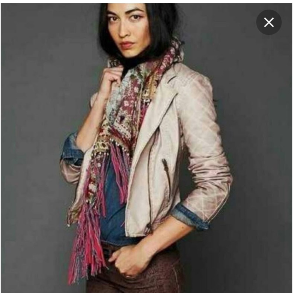 Free People faux leather Moto jacket 4